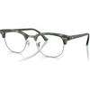 Ray Ban Ray-ban 51mm Square Optical Glasses In Gray