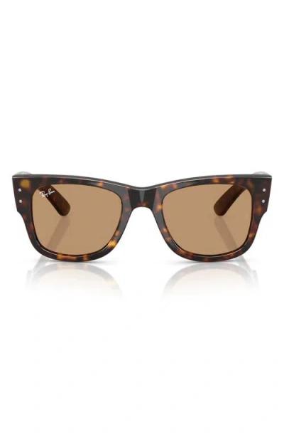 Ray Ban Ray-ban 51mm Square Sunglasses In Brown