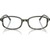 Ray Ban Ray-ban 52mm Irregular Optical Glasses In Green