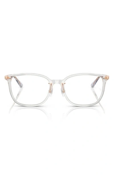 Ray Ban Ray-ban 52mm Pillow Optical Glasses In Clear