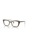 Ray Ban Ray-ban 52mm Rectangle Optical Glasses In Brown