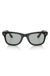 Ray Ban Ray-ban 52mm Square Sunglasses In Brown