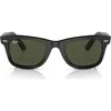 Ray Ban Ray-ban 52mm Square Sunglasses In Black