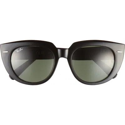 Ray Ban Ray-ban 52mm Square Sunglasses In Black