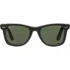 Ray Ban Ray-ban 52mm Square Sunglasses In Black/grey