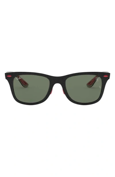 Ray Ban Ray-ban 52mm Square Sunglasses In Black