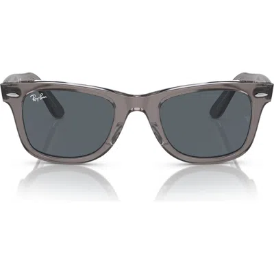 Ray Ban Ray-ban 52mm Square Sunglasses In Grey/navy