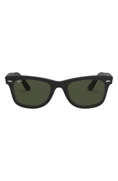 Ray Ban Ray-ban 52mm Square Sunglasses In Black