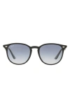 Ray Ban Ray-ban 53mm Gradient Phantos Sunglasses In Blue