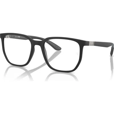 Ray Ban Ray-ban 53mm Irregular Optical Glasses In Black