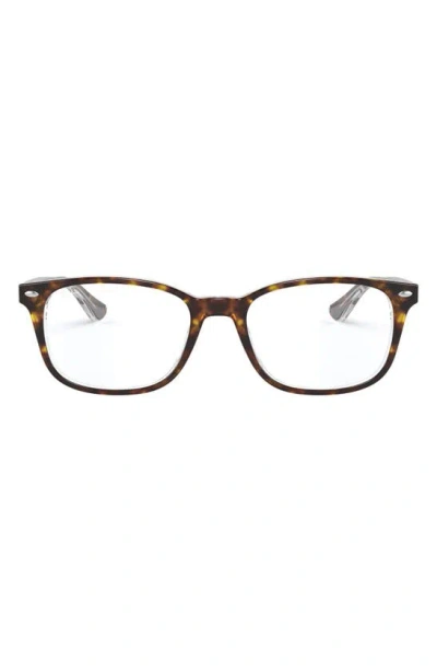 Ray Ban 53mm Optical Glasses In Havana