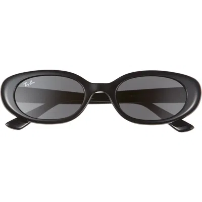 Ray Ban Ray-ban 53mm Pillow Oval Sunglasses In Black
