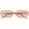 Ray Ban Ray-ban 53mm Pillow Oval Sunglasses In Opal Beige