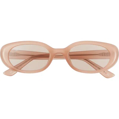 Ray Ban Ray-ban 53mm Pillow Oval Sunglasses In Opal Beige