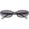 Ray Ban Ray-ban 53mm Pillow Sunglasses In Blue