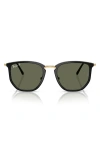 Ray Ban Ray-ban 53mm Polarized Irregular Sunglasses