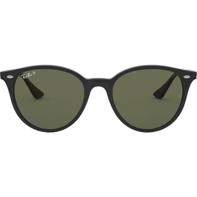 Ray Ban Ray-ban 53mm Polarized Phantos Sunglasses In Black