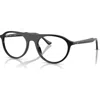 Ray Ban Ray-ban 53mm Square Optical Glasses In Black