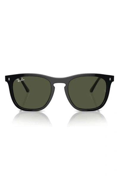 Ray Ban 53mm Square Sunglasses In Black