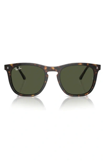 Ray Ban 53mm Square Sunglasses In Havana