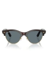Ray Ban Ray-ban 54mm Gradient Polarized Square Sunglasses