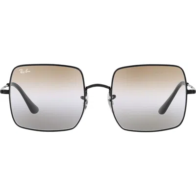 Ray Ban Ray-ban 54mm Gradient Square Sunglasses In Gray