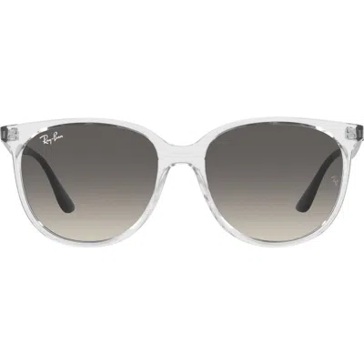 Ray Ban Ray-ban 54mm Gradient Square Sunglasses In Gray