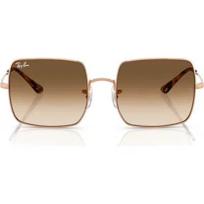 RAY BAN RAY-BAN 54MM GRADIENT SQUARE SUNGLASSES