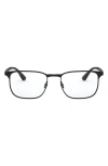 Ray Ban 54mm Optical Glasses In Black