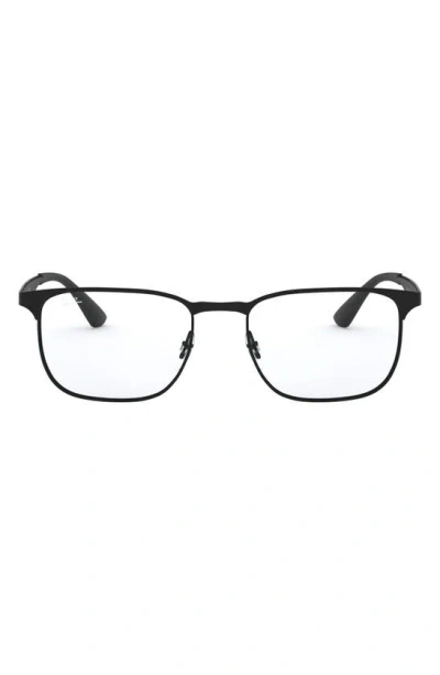 Ray Ban 54mm Optical Glasses In Black