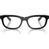 Ray Ban Ray-ban 54mm Rectangular Pillow Optical Glasses In Black