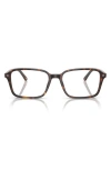 Ray Ban Ray-ban 54mm Square Optical Glasses In Havana