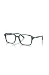 Ray Ban Ray-ban 54mm Square Optical Glasses In Multi
