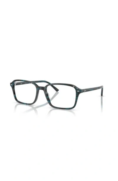 Ray Ban Ray-ban 54mm Square Optical Glasses In Multi