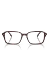 Ray Ban Ray-ban 54mm Square Optical Glasses In Violet