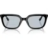 Ray Ban Ray-ban 54mm Square Sunglasses In Black