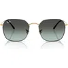 Ray Ban Ray-ban 55mm Gradient Geometric Sunglasses In Black Gradient