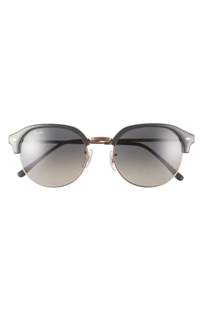 Ray Ban 55mm Irregular Sunglasses In Grey Flash