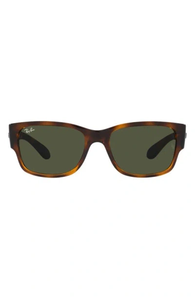 Ray Ban 55mm Pillow Sunglasses In Havana