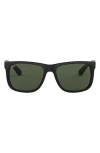 Ray Ban Ray-ban Justin 54mm Rectangular Sunglasses In Black