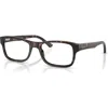 Ray Ban Ray-ban 55mm Square Optical Glasses In Black