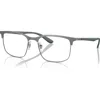 Ray Ban Ray-ban 55mm Square Optical Glasses In Gray