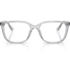 Ray Ban Ray-ban 55mm Square Optical Glasses In Grey