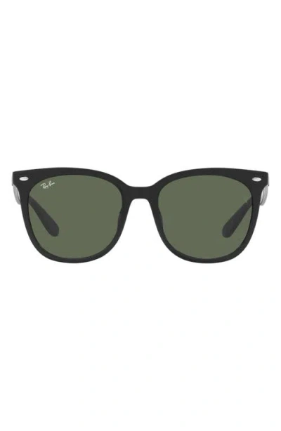 Ray Ban Ray-ban 55mm Square Sunglasses In Brown