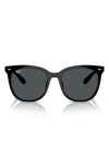 Ray Ban Ray-ban 55mm Square Sunglasses In Black