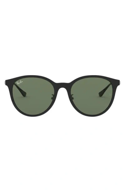 Ray Ban Ray-ban 55mm Square Sunglasses In Black