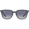 Ray Ban Unisex Ray-ban Rb4362 Opal Grey Unise In Opal Grey/grey Dark Blue