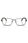 Ray Ban Ray-ban 56mm Pillow Optical Glasses In Black