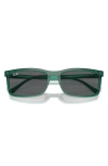 RAY BAN RAY-BAN 56MM RECTANGULAR SUNGLASSES