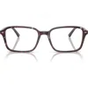 Ray Ban Ray-ban 56mm Square Optical Glasses In Violet